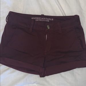AMERICAN EAGLE super stretch khaki shorts